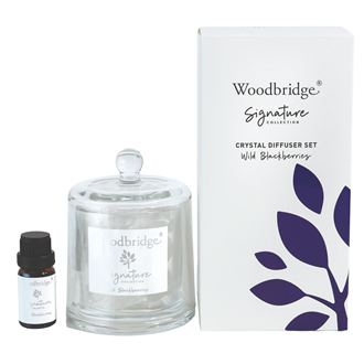 Wild Blackberries Crystal Oil Diffuser by Woodbridge 10ml