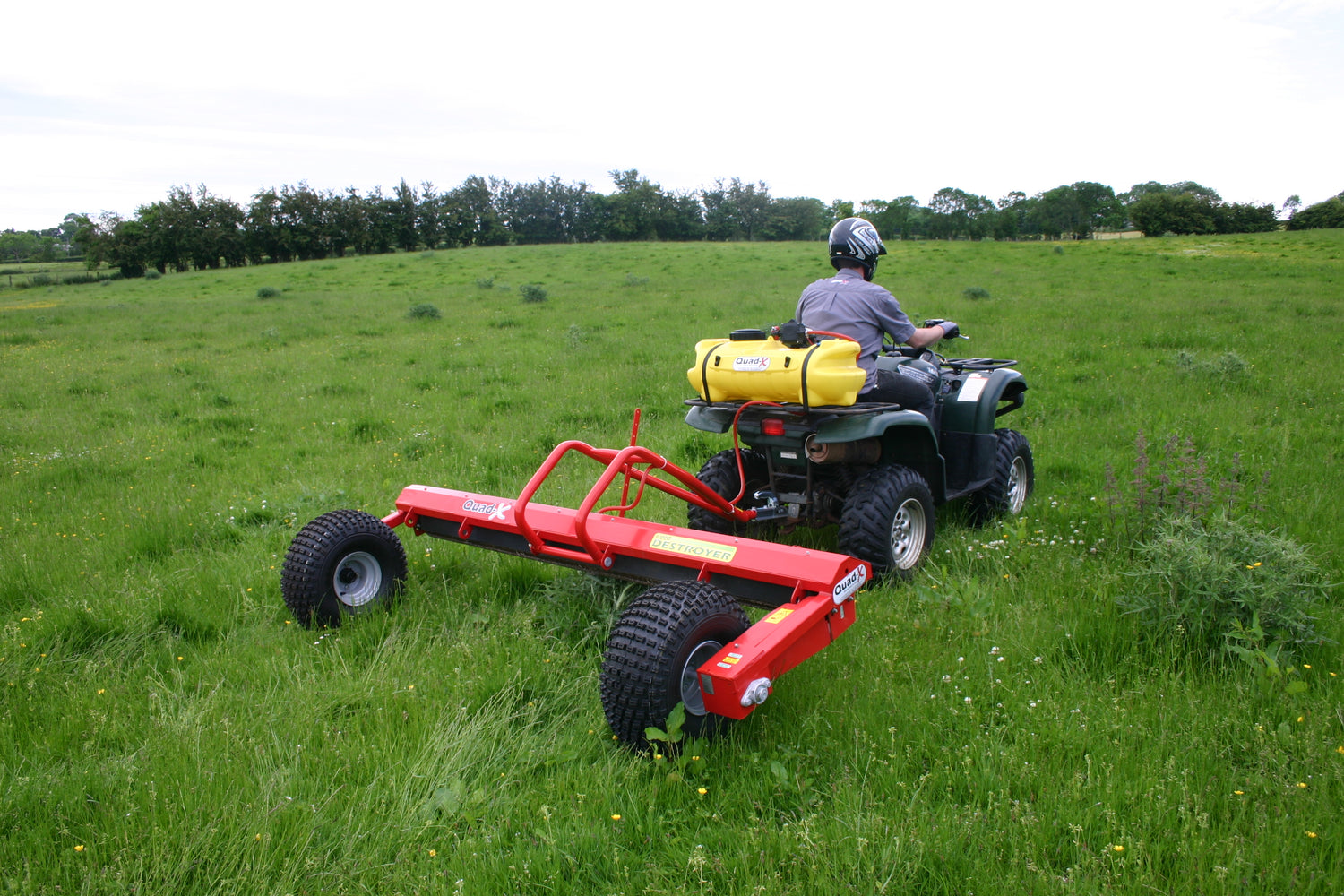 Quad-X Weed Destroyer