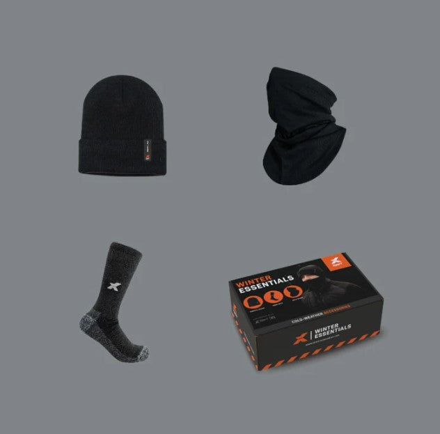 Xpert Winter Essentials Gift Bundle - Socks, Hat &amp; Snood