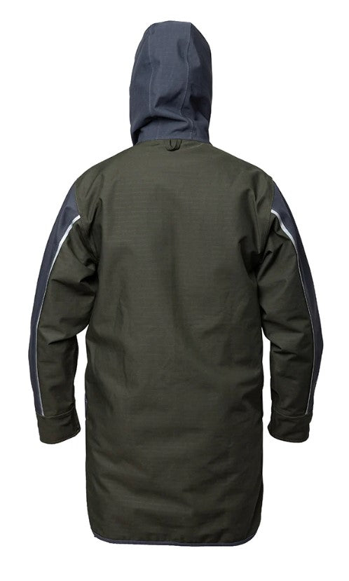 Kaiwaka Stormforce Waterproof Winter Jacket - Navy &amp; Green