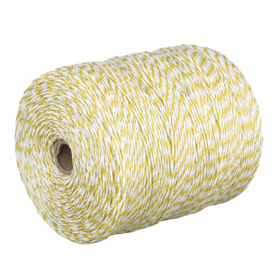 Farmstokk Polywire Yellow &amp; White 200m