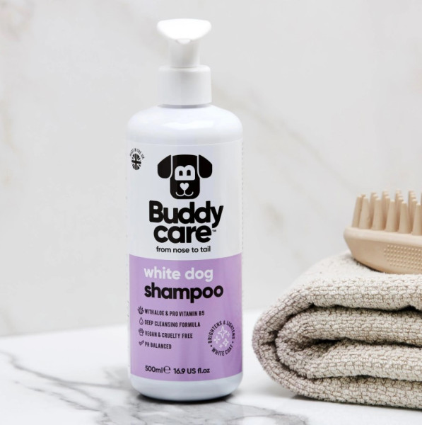 Buddycare White Dog Shampoo - 500ml