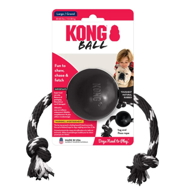 Kong Extreme Ball With Rope Large