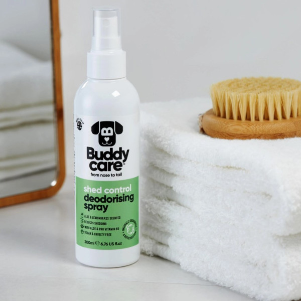 Buddycare Aloe & Lemongrass Shed Control Spray - 200ml